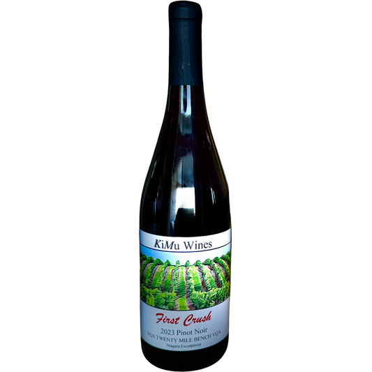 KiMu Wines 2023 First Crush Pinot Noir