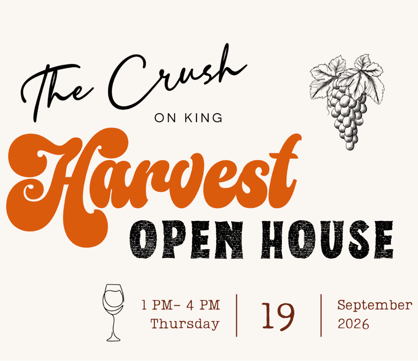 Harvest Open House Taste & Buy Ticket